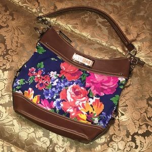 Brand new Chaps flower print purse